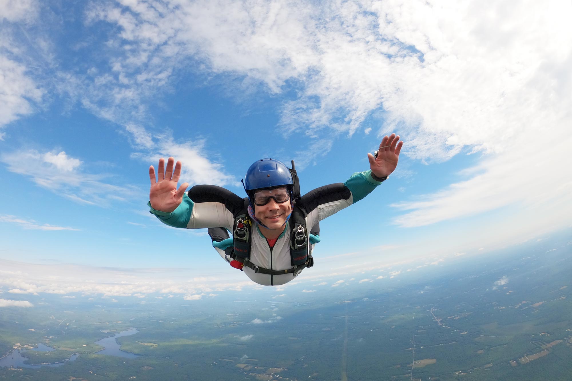 skydiving arch