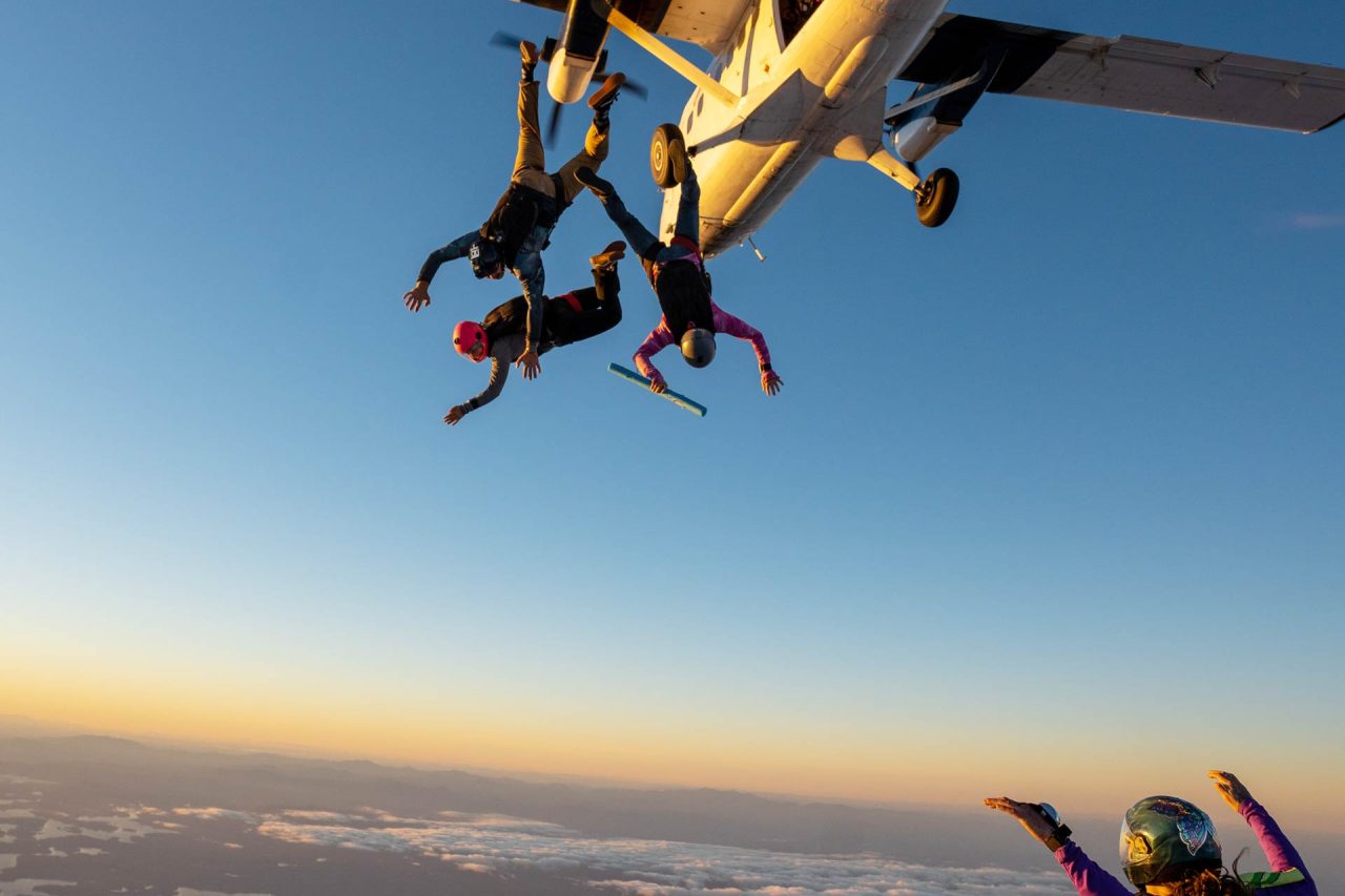 best time of day to skydive