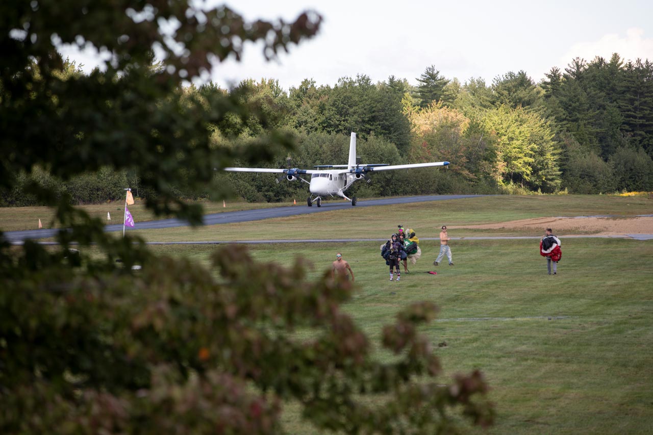 skydiving in maine