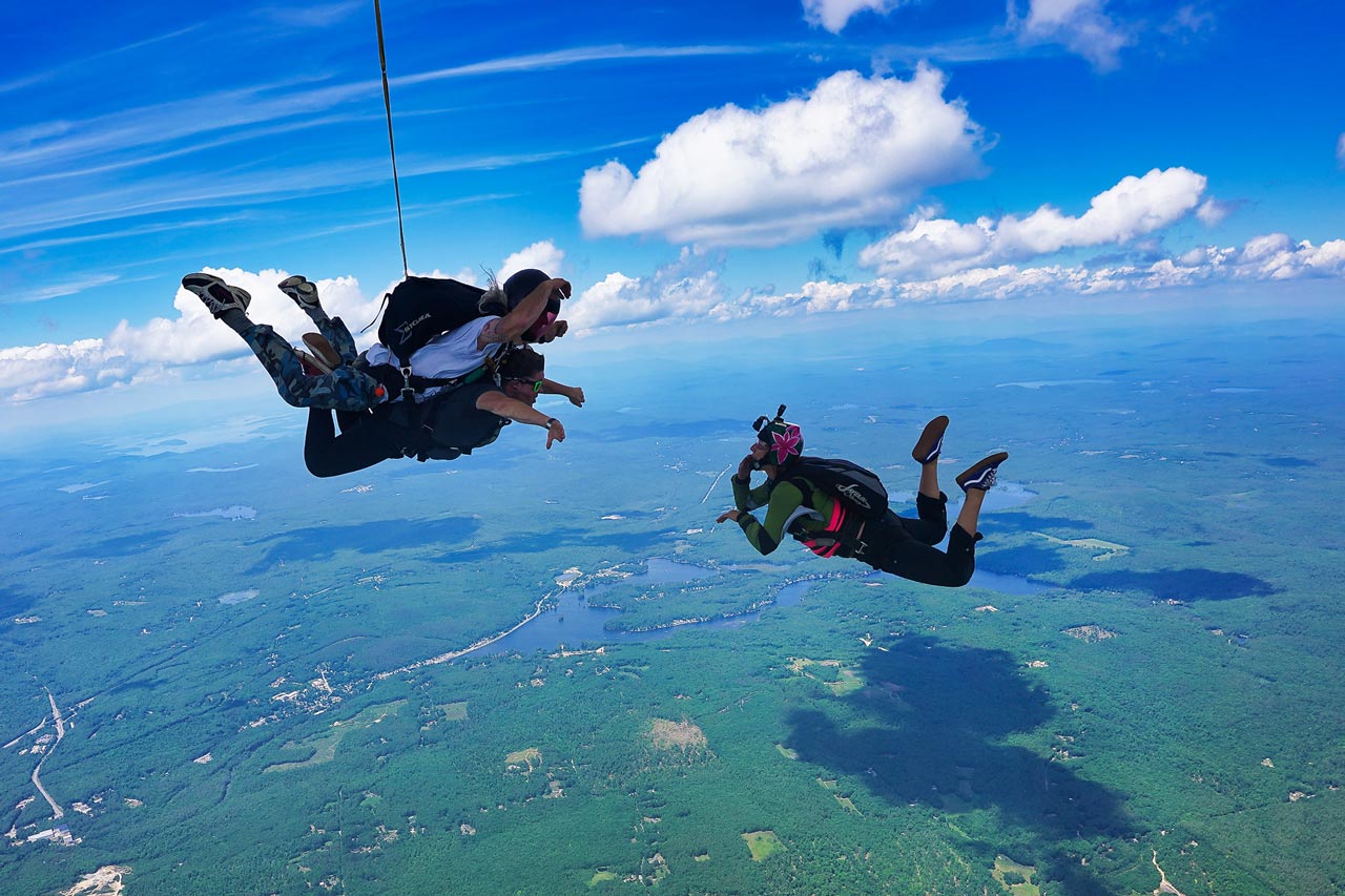 best skydiving in maine