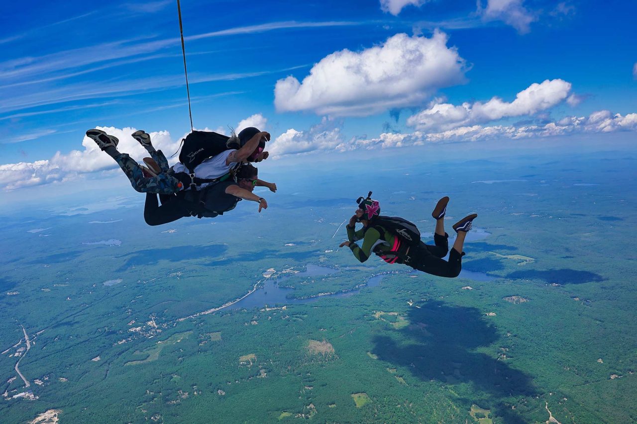 best time of year to go skydiving