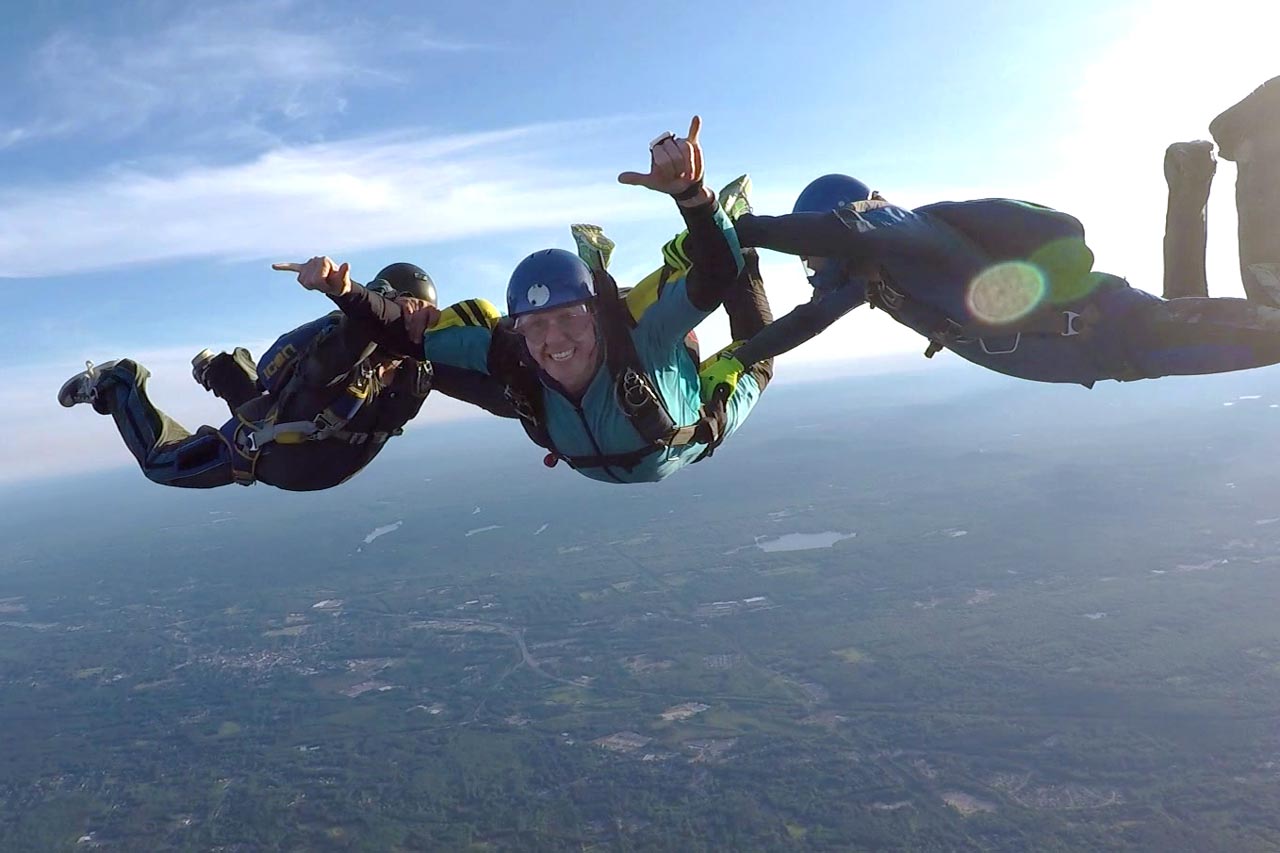 skydiving body positions